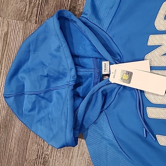 NFL Detriot Lions Hooded Sweatshirt Size Medium - Picture 4 of 8
